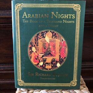 Arabian Nights Hardback book Large Coffee table